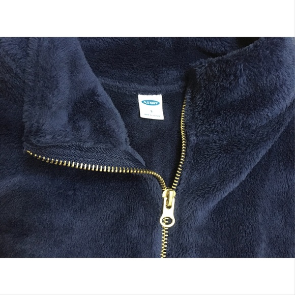 Navy Blue Half Zip Fleece Old Navy Women’s S - Picture 13 of 16